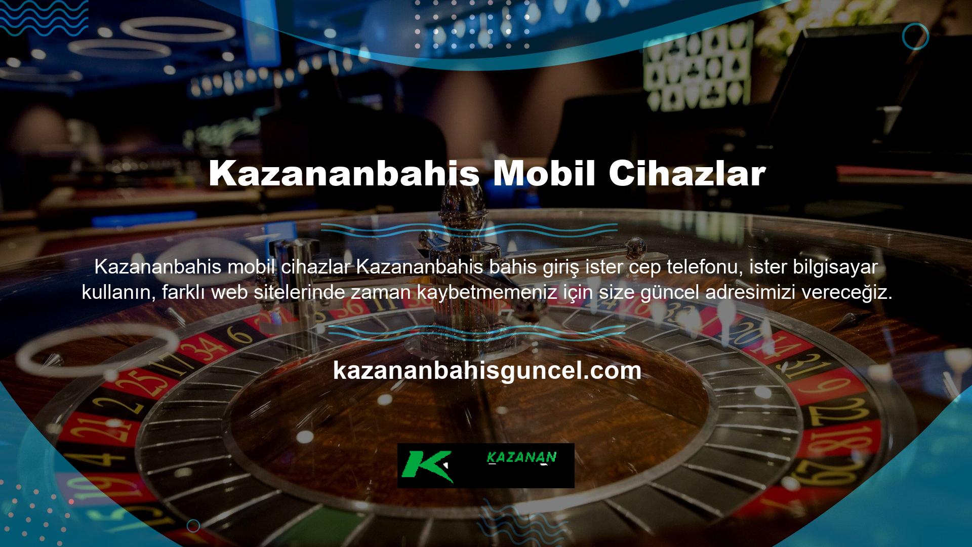 En önemli konulardan biri, mobil cihazdan giriş yaparken uygulamayı kullanabilmenizdir